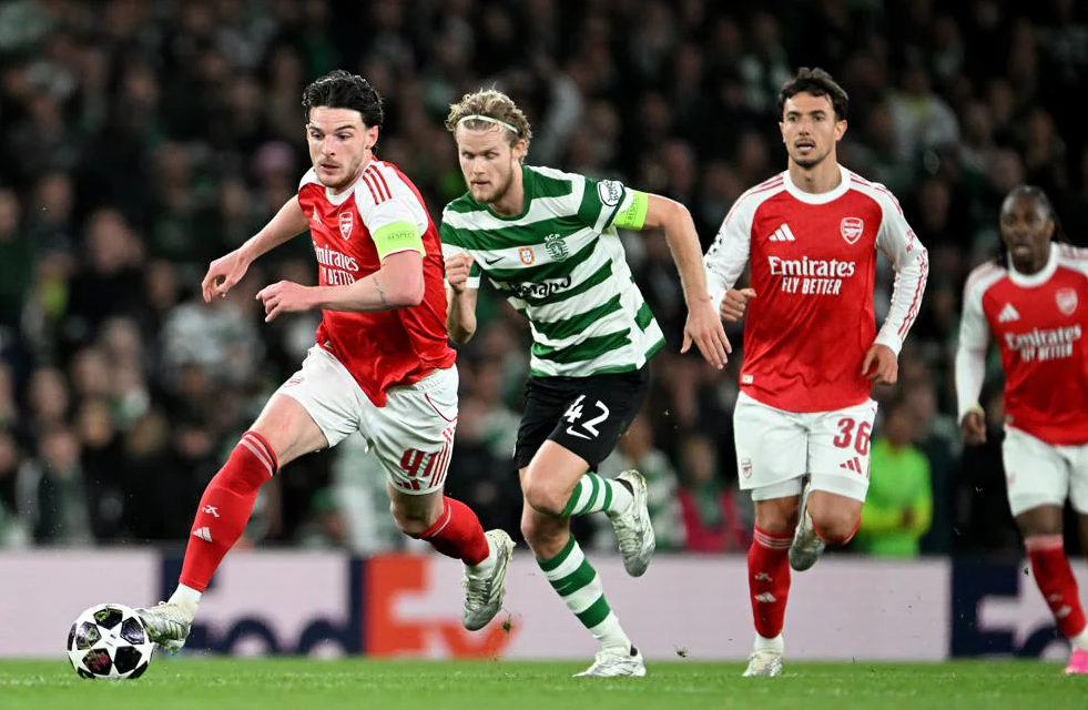 Arsenal vs Sporting CP (02:00 – 16/04)
